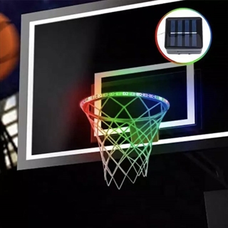 Solcelle basketball kantlys - Multifarvet